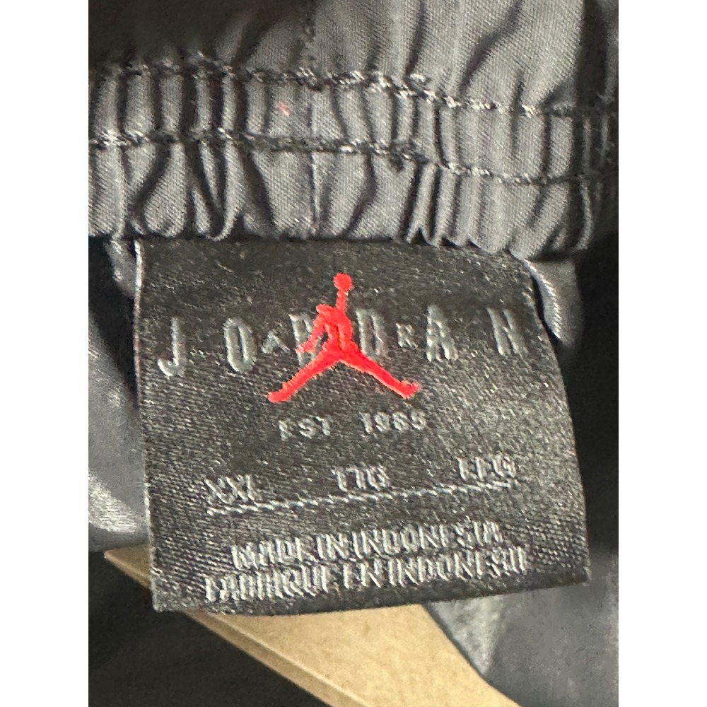 NWT Mens Nike Jordan Essentials‎ Woven Pants FV7306-010 XXL 2XL Black Loose Fit - Picture 9 of 13